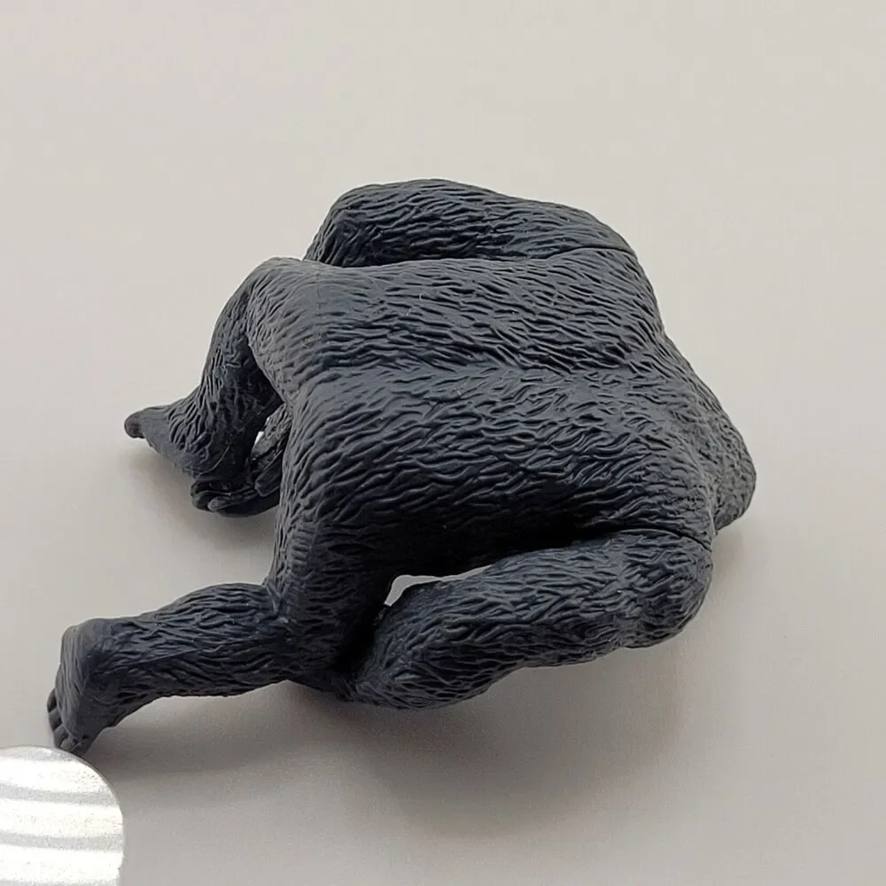 Sitting Gorilla - Gray Mini Figure